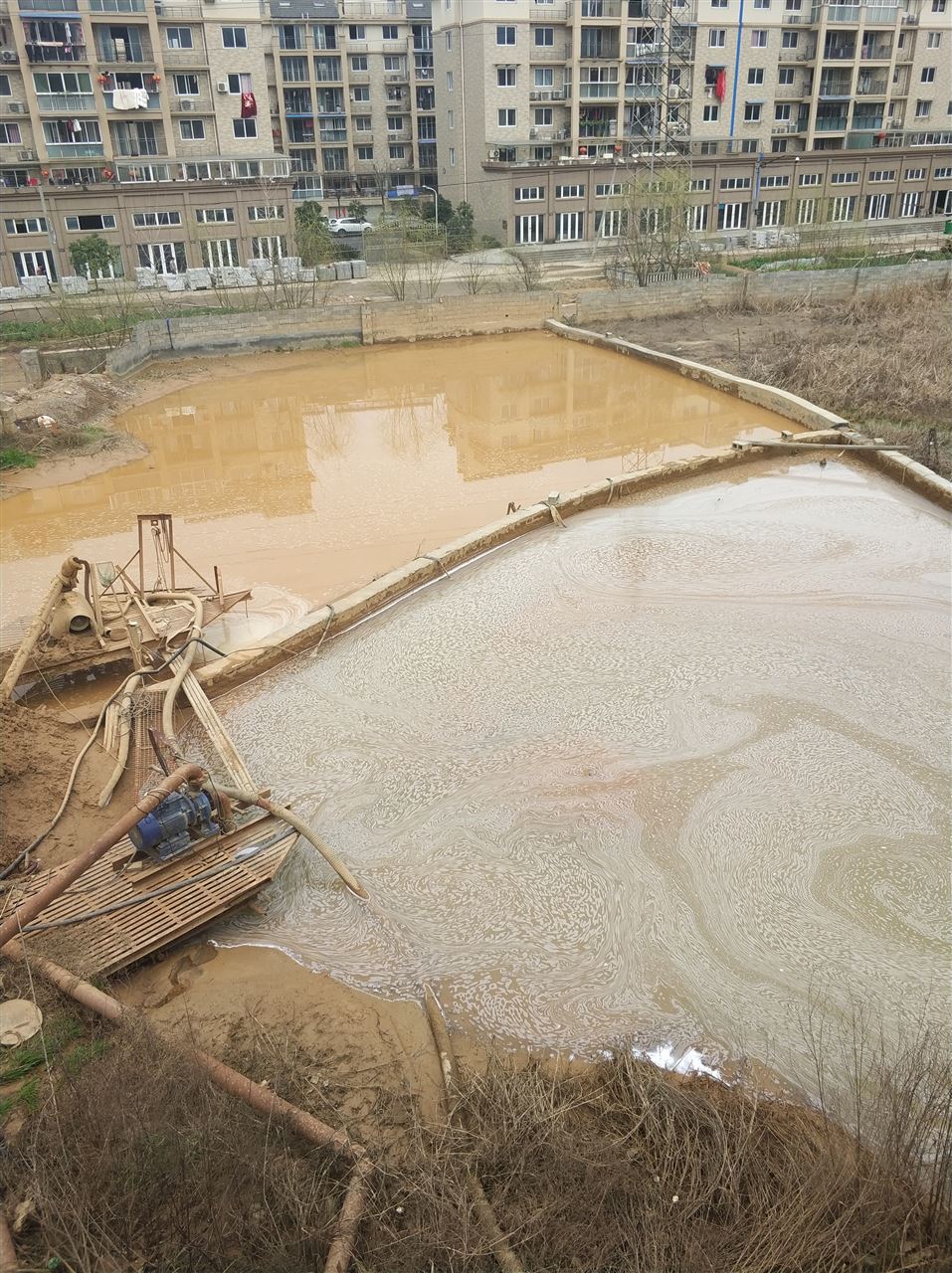 武城沉淀池淤泥清理-厂区废水池淤泥清淤